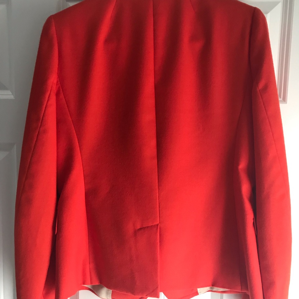 Jcrew schoolboy blazer size 6 orange